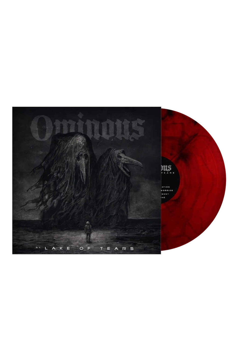 Lake Of Tears - Ominous Ltd. Red/Black - Marbled Vinyl | Neutral-Image