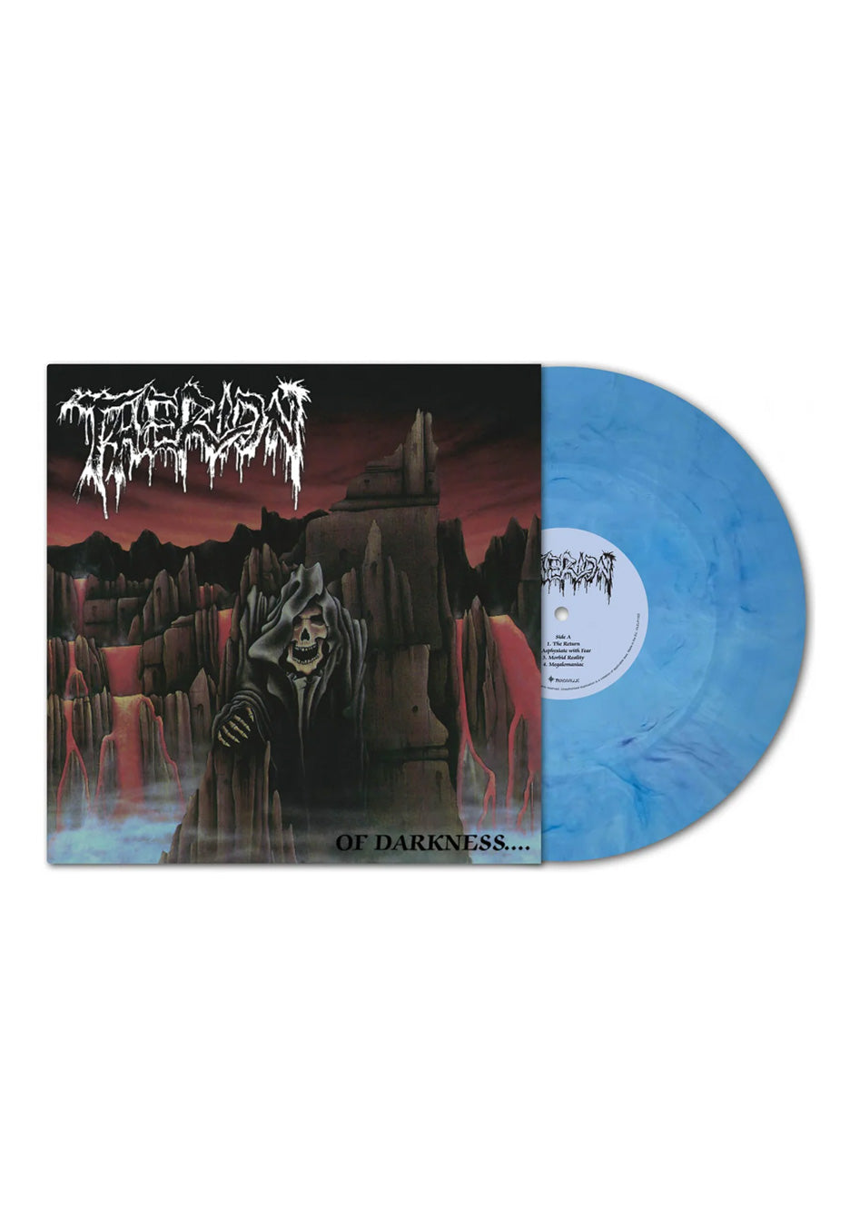 Therion - Of Darkness (35th Anniversary) Ltd. Blue - Marbled Vinyl | Neutral-Image