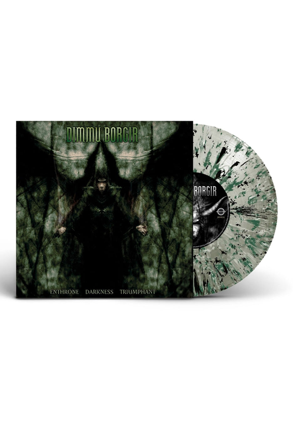 Dimmu Borgir - Enthrone Darkness Triumphant Ltd. Clear w/ Black/Green/White - Splattered Vinyl | Neutral-Image