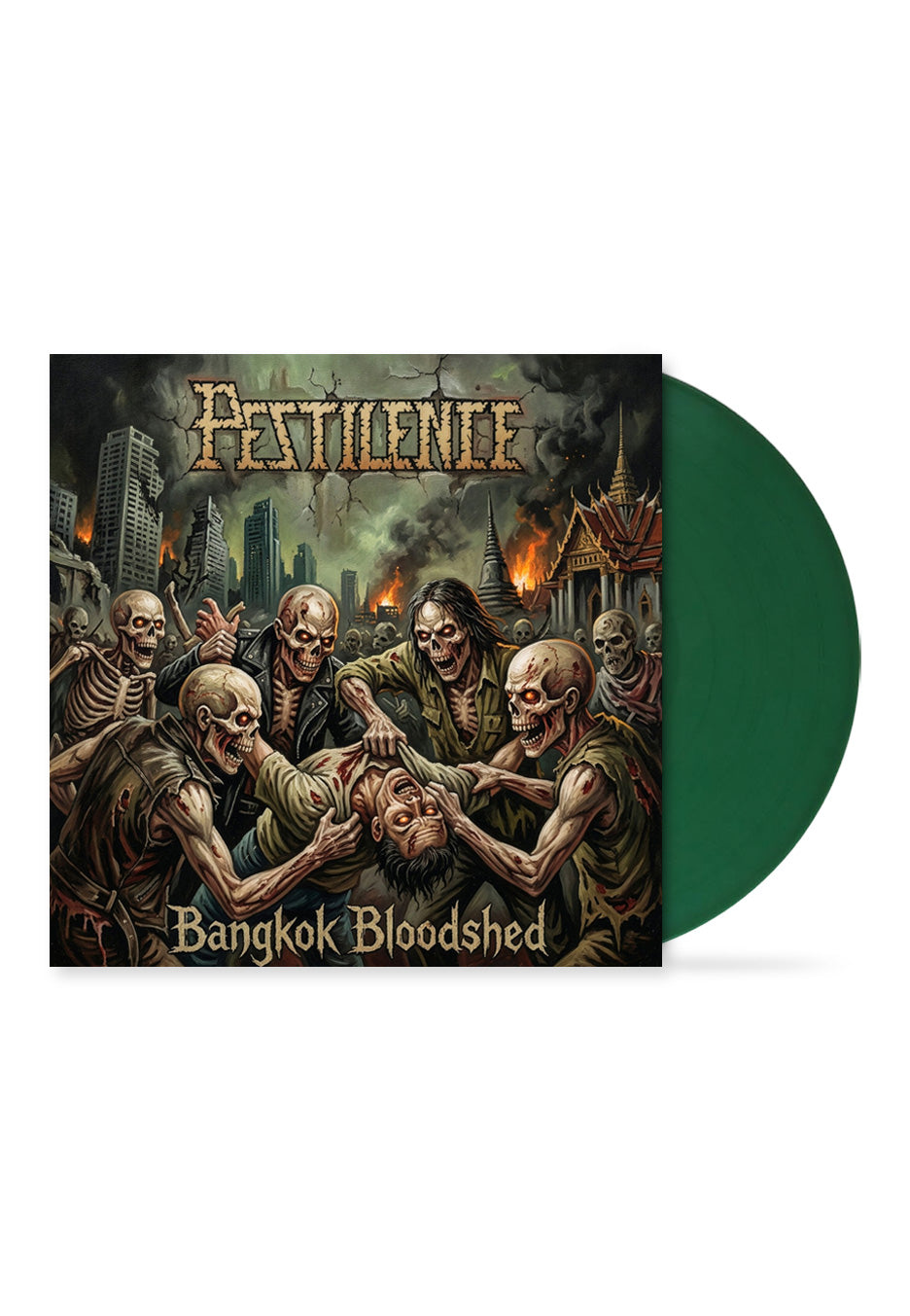 Pestilence - Bangkok Bloodshed Ltd. Green - Colored Vinyl | AFM