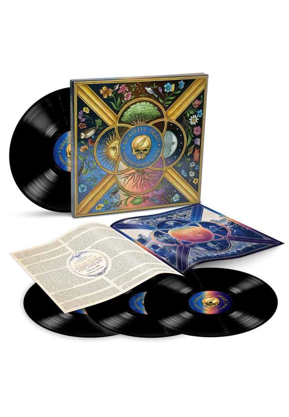 Grateful Dead - Merriweather 6/30/85 - 4 Vinyl | Neutral-Image