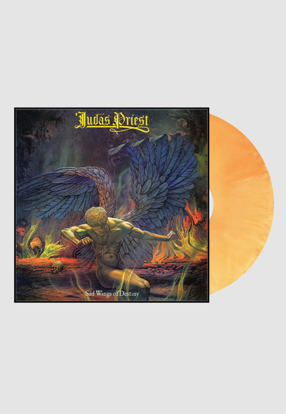 Judas Priest - Sad Wings Of Destiny Ltd. Galaxy Yellow/Orange Mix - Colored Vinyl | Neutral-Image