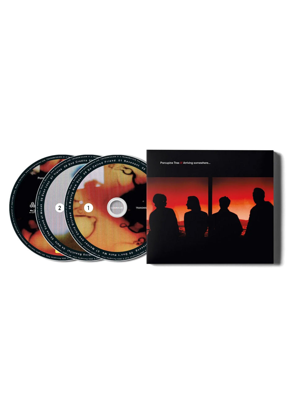 Porcupine Tree - Arriving Somewhere - Digipak 2 CD + Blu Ray | Neutral-Image