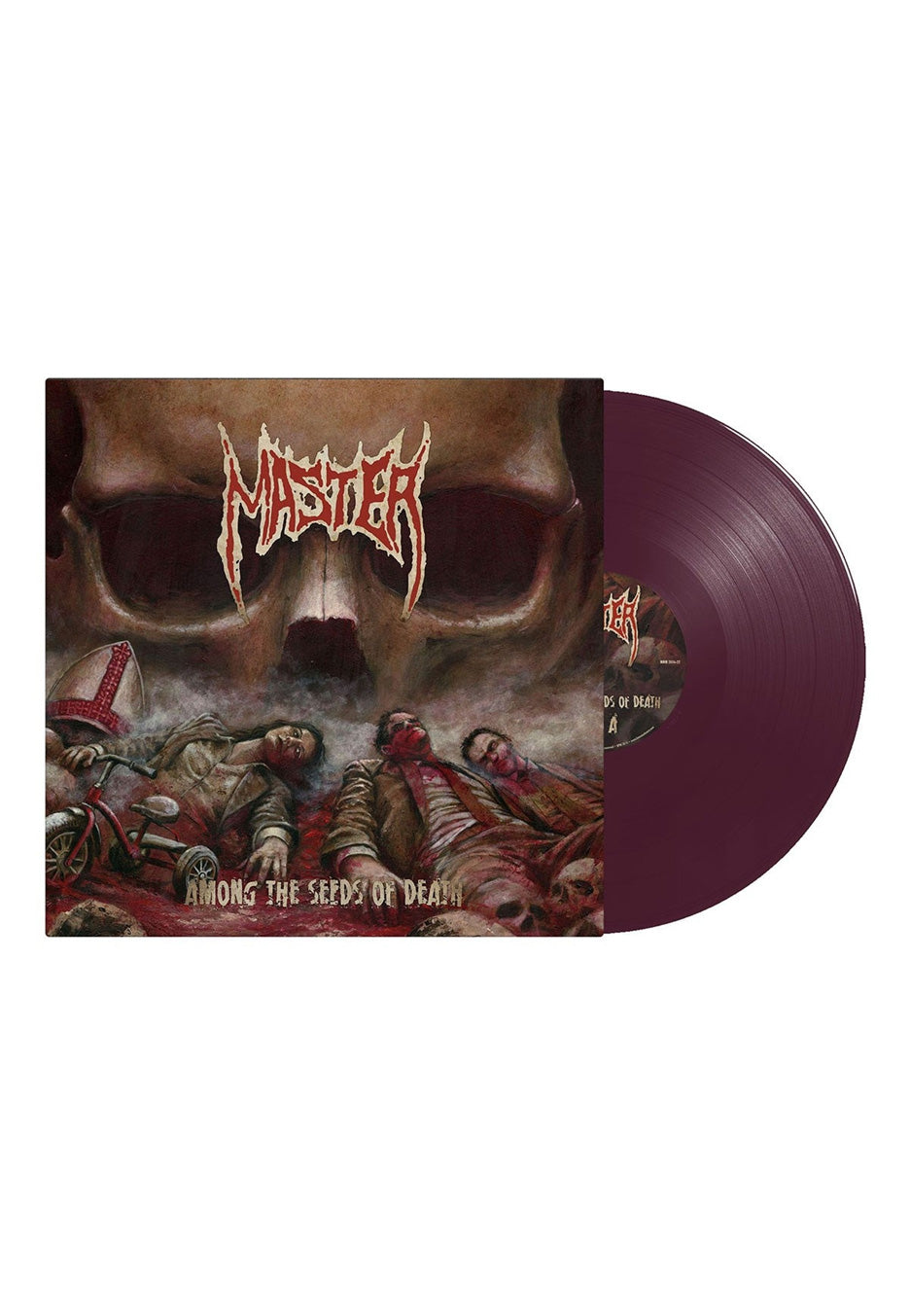 Master Among The Seeds Of Death Ltd. Solid Viola Colored Vinyl