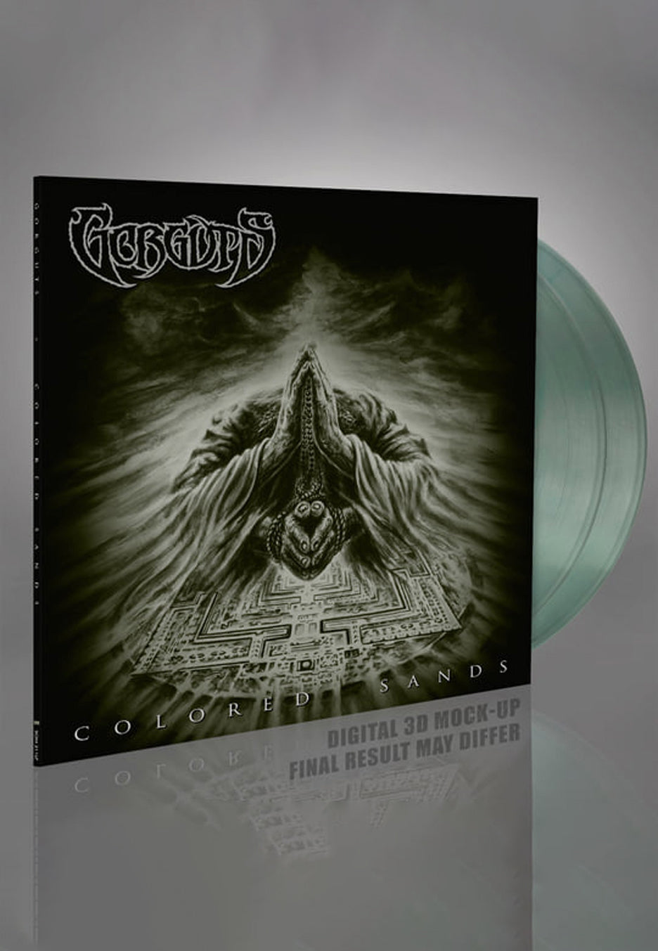 Gorguts Colored Sands Ltd. Crystal Clear/Transparent Green Marbled 2 Vinyl