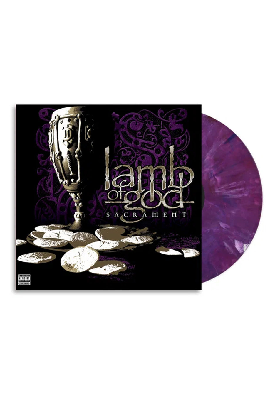 Lamb Of God Sacrament Ltd. Purple Marbled Vinyl
