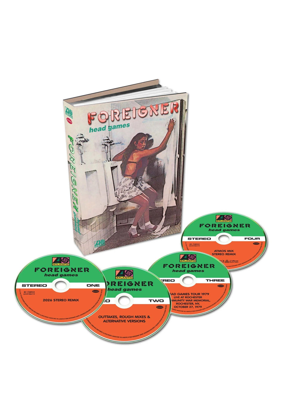 Foreigner Head Games (Limited Edition) 3 CD + Blu Ray
