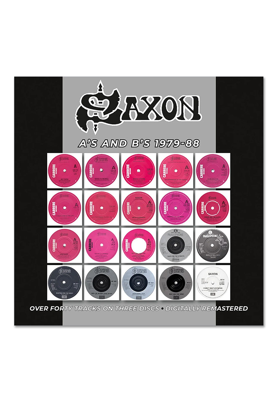 Saxon A's And B's 1979-88 3 CD