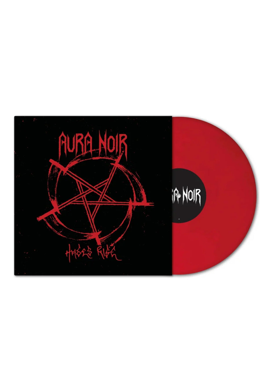 Aura Noir Hades Rise Ltd. Red Colored Vinyl