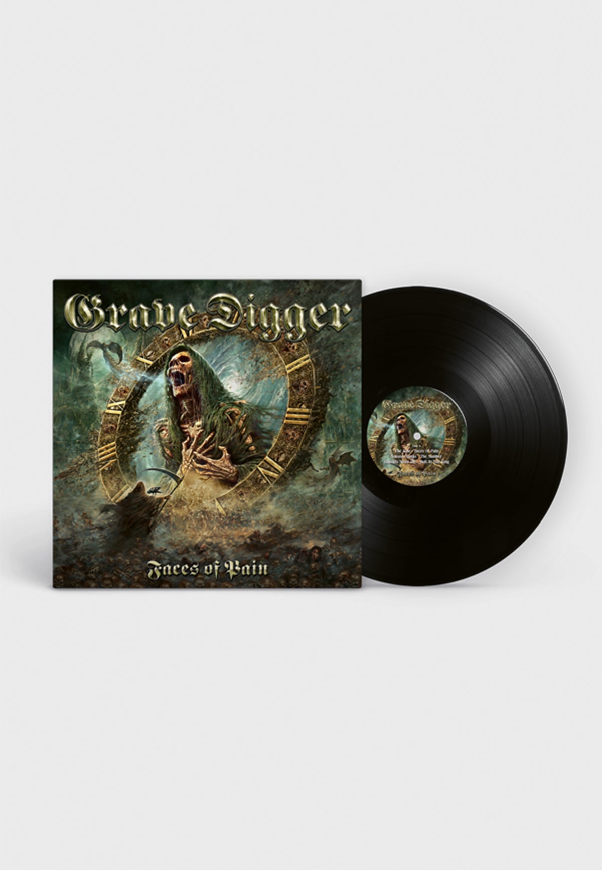Grave Digger Faces Of Pain Vinyl