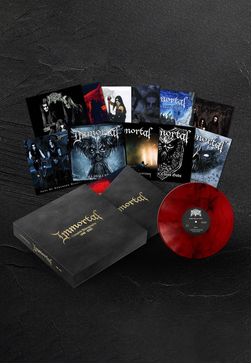 Immortal - Complete Discography 1992-2023 Ltd. Red w/ Black Smoke - Co