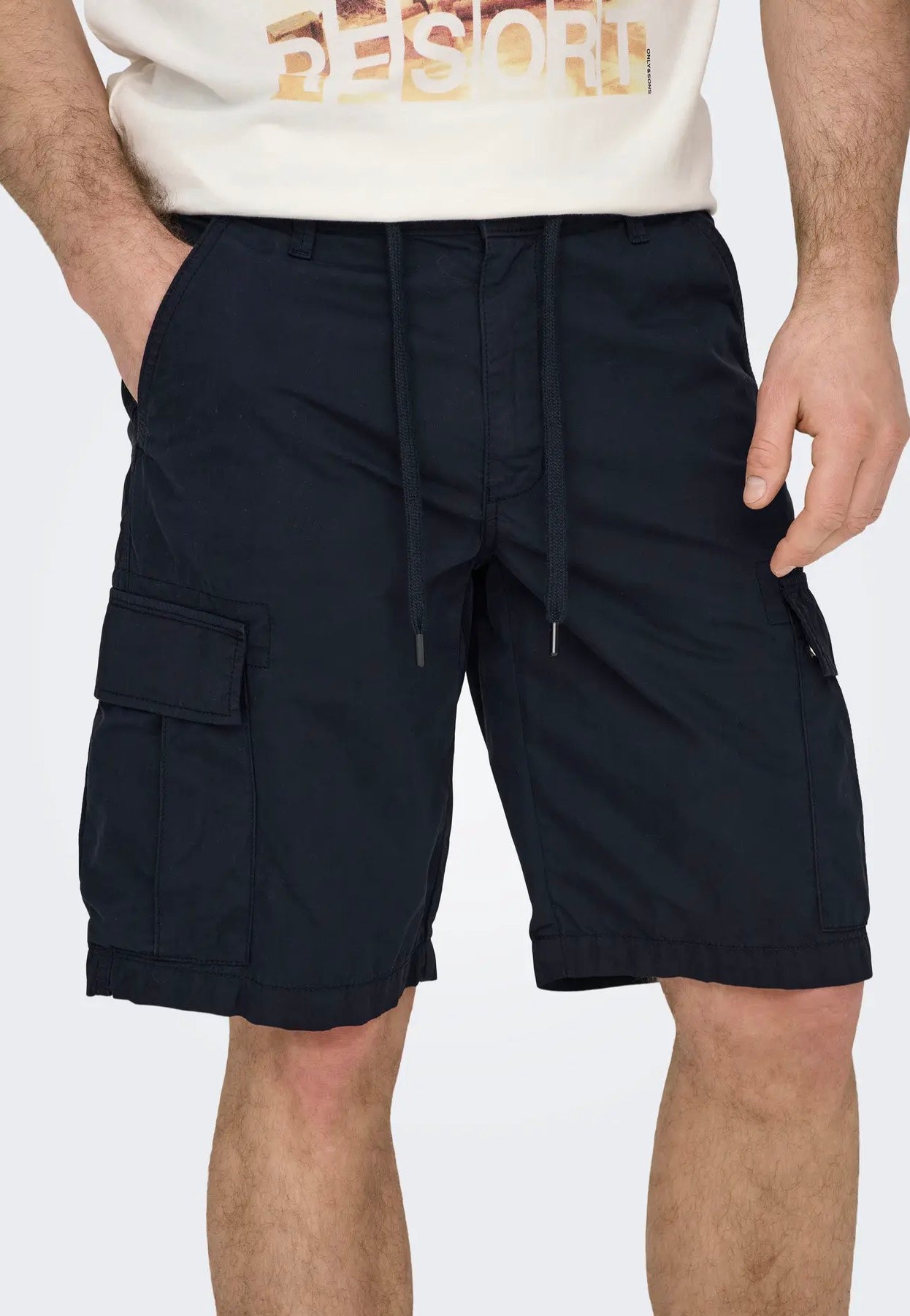 Only & Sons - Loc 0157 Black - Shorts | Men-Image