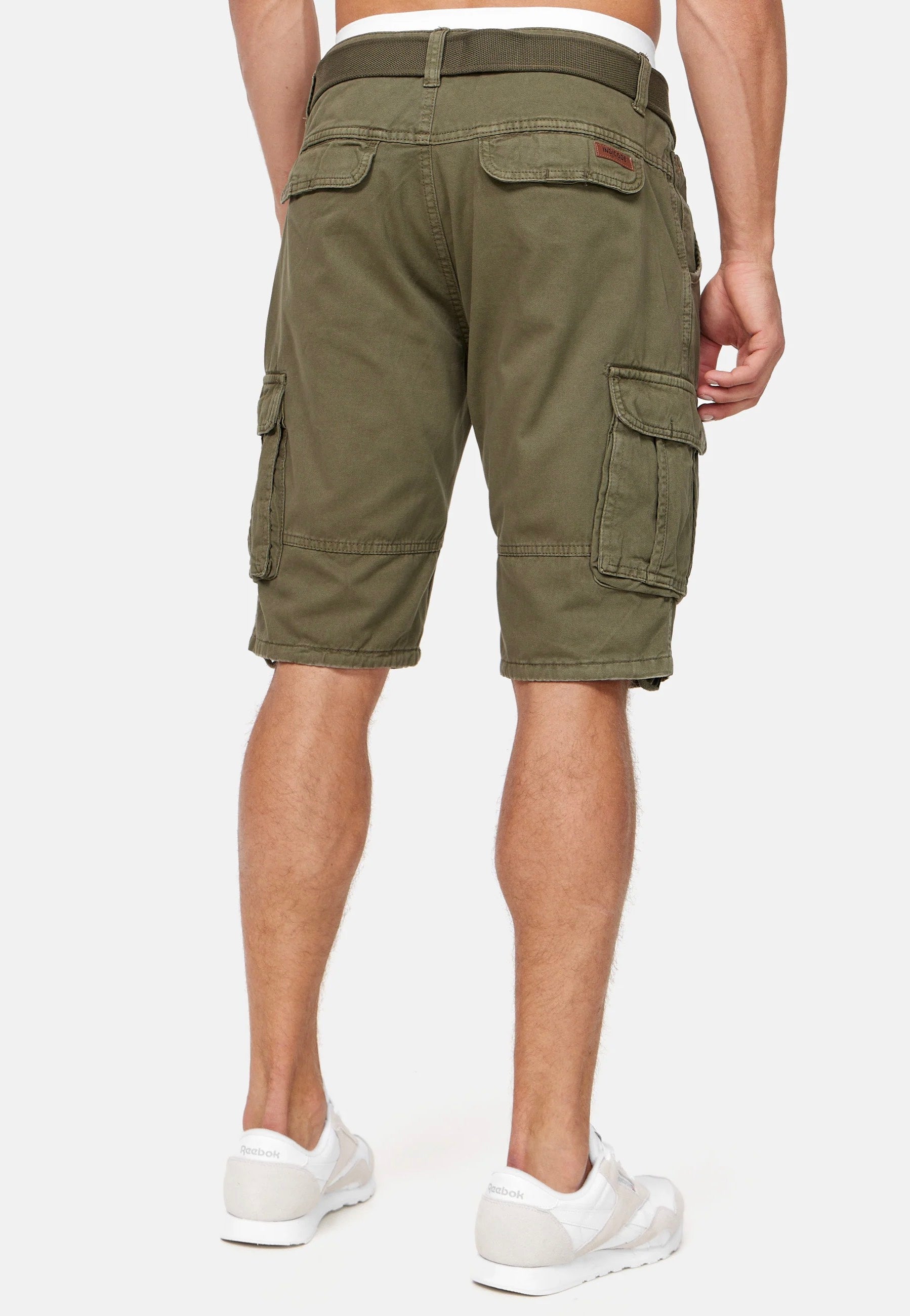 Indicode - Monroe Army - Shorts | Men-Image