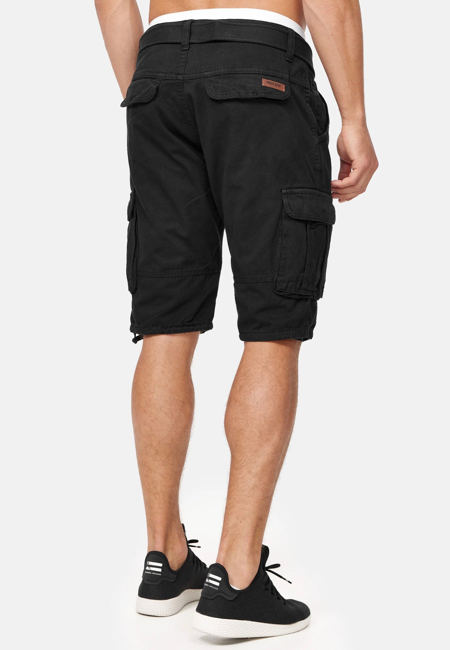Indicode - Monroe Black - Shorts | Men-Image