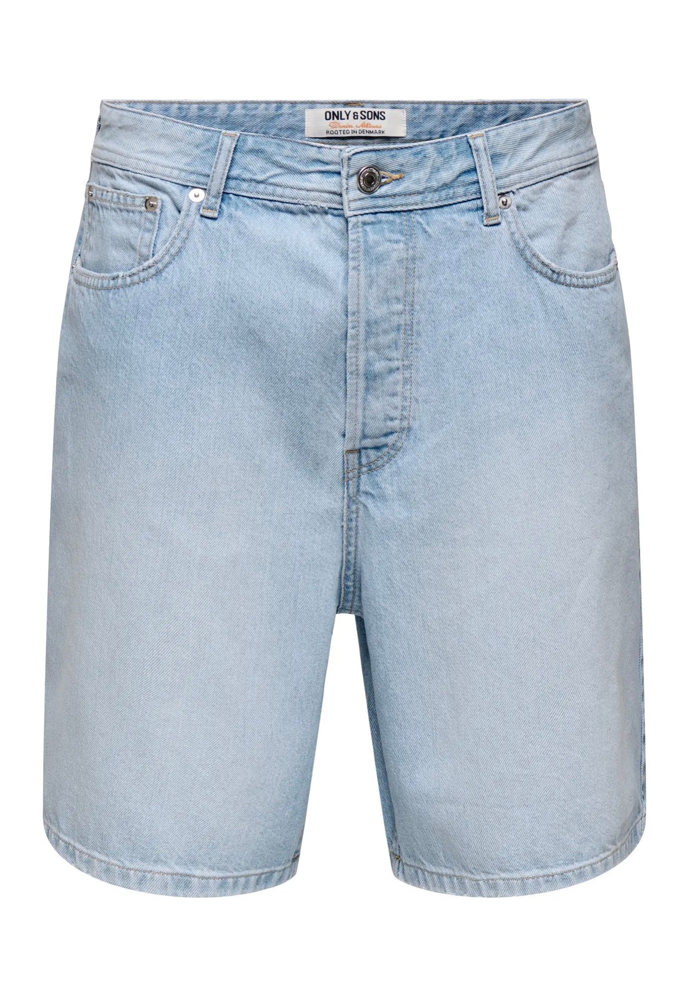 Only & Sons - Fade LB 3155 Tai Light Blue Denim - Shorts | Men-Image