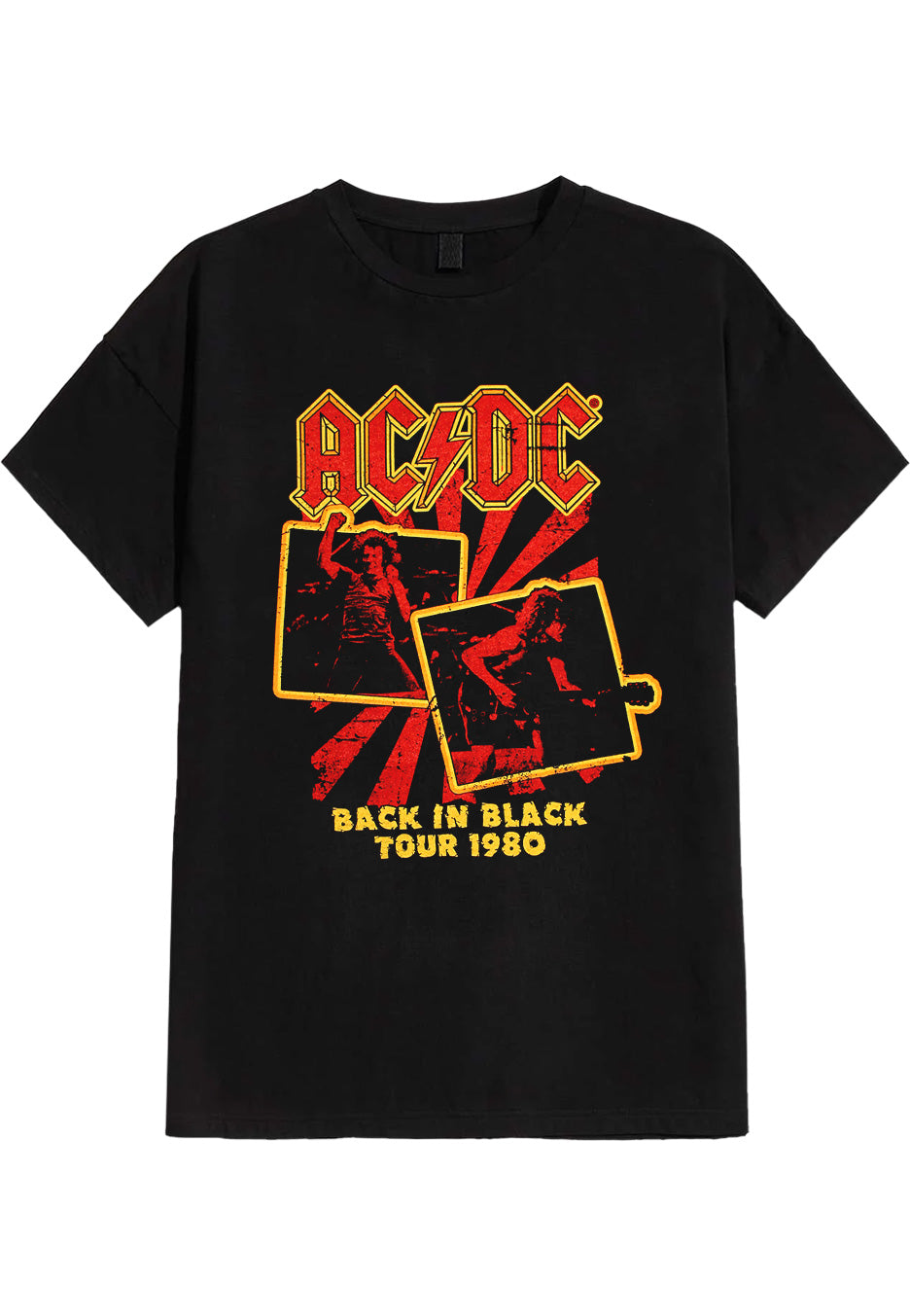 AC/DC Back in Black Tour 1980 T-Shirt