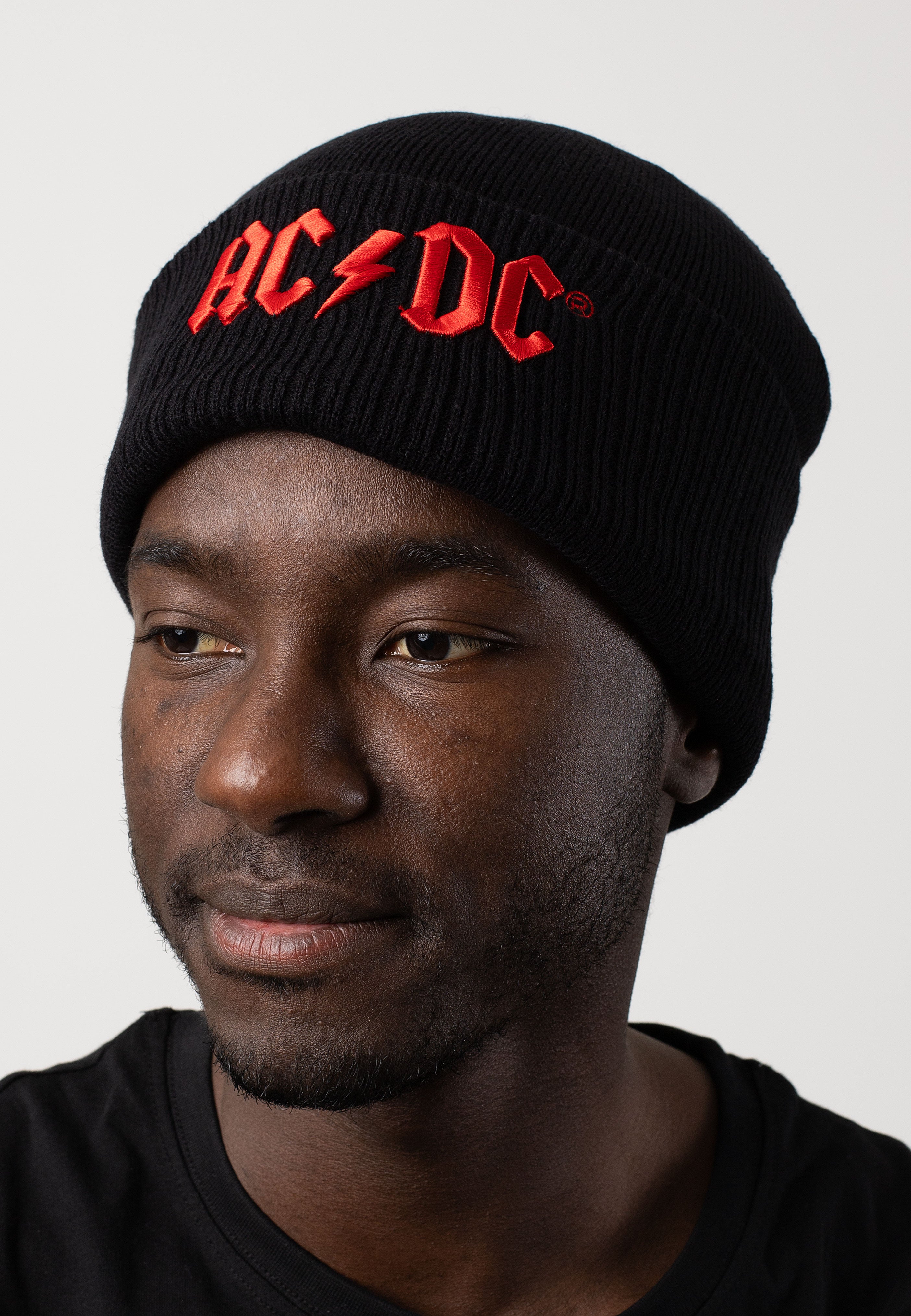 AC/DC - Applique Logo - Beanie | Neutral-Image