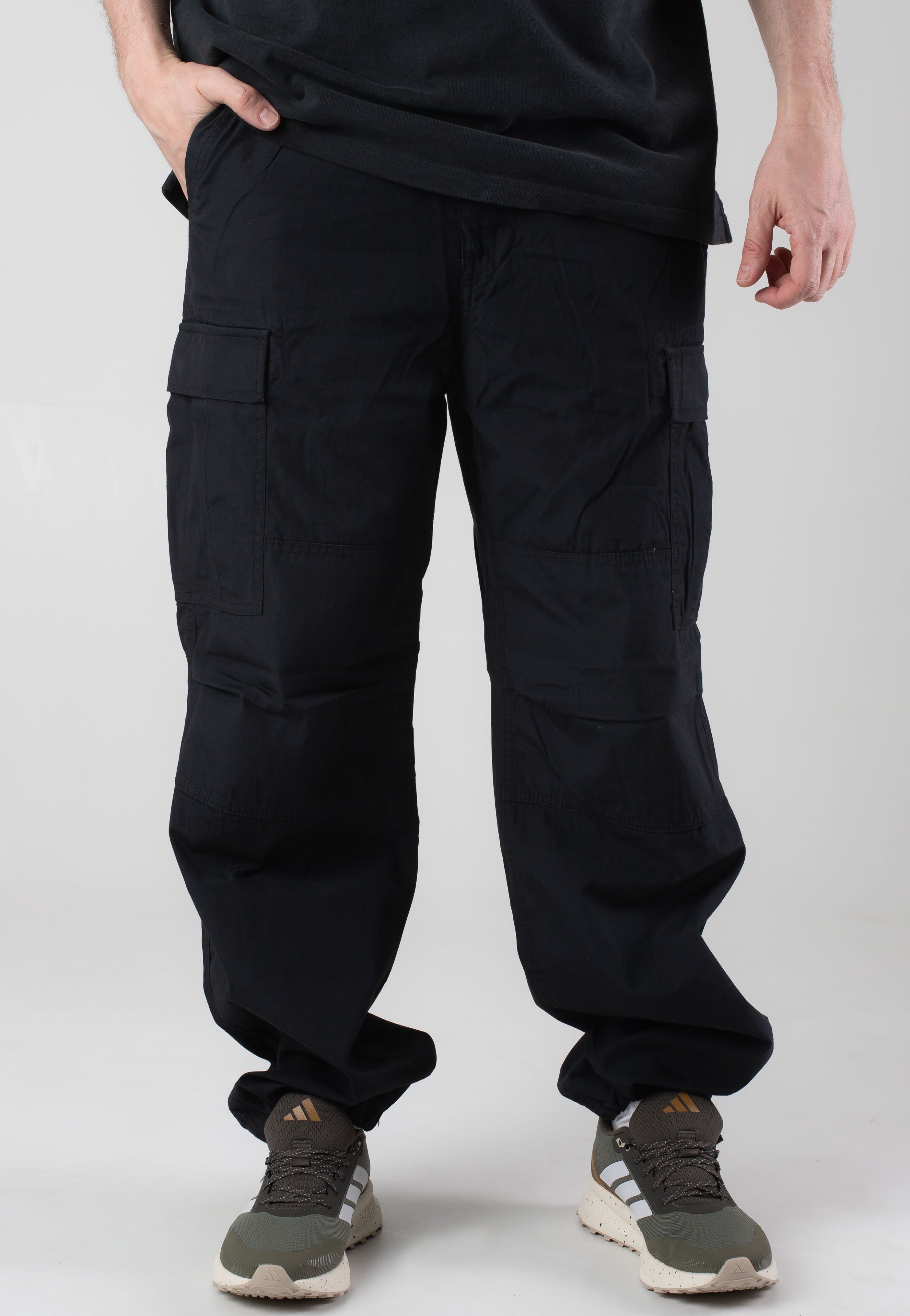 Vintage Industries - Bruce Black - Pants | Men-Image