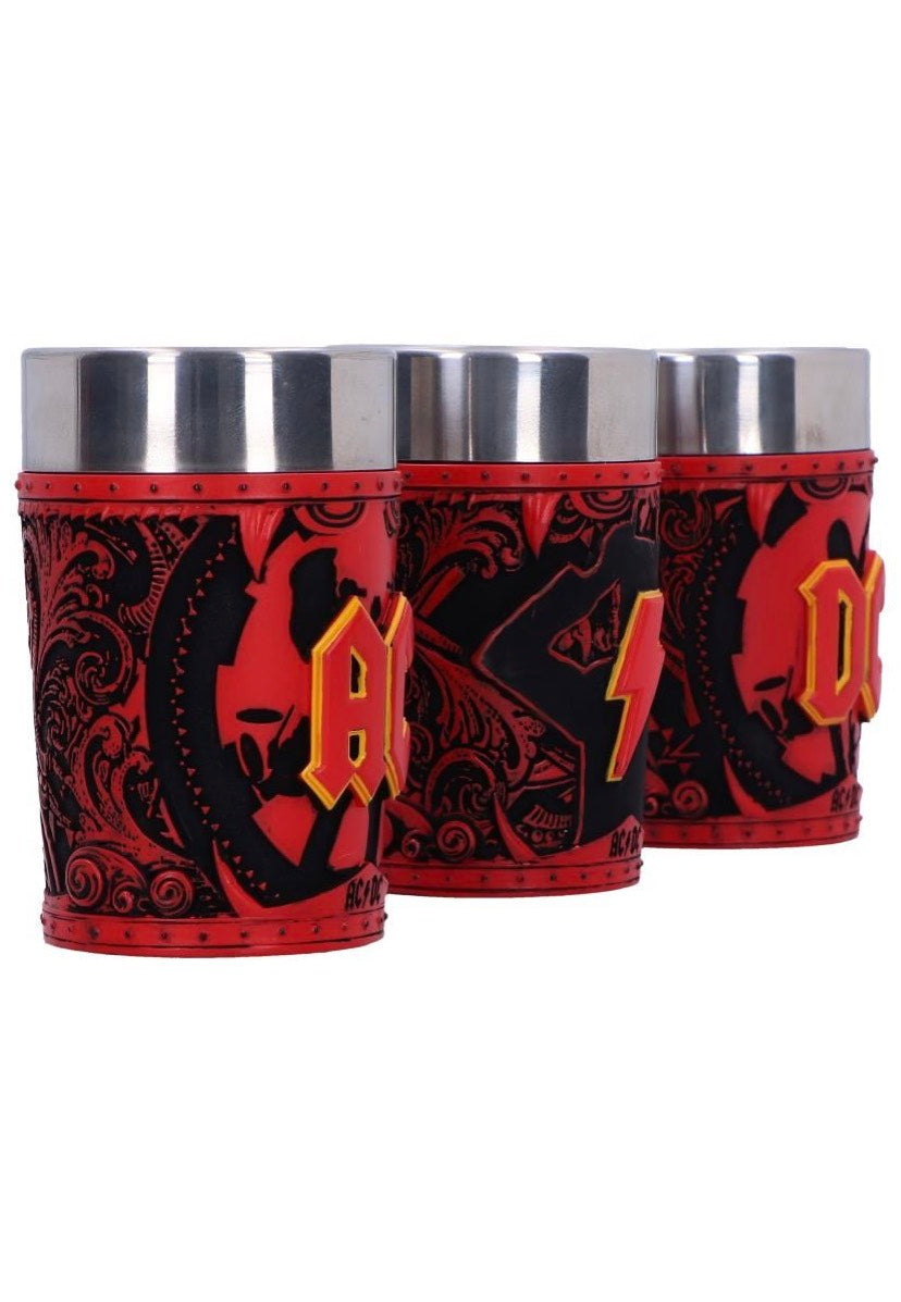 AC/DC - Logo Shot - Glass Set | Neutral-Image