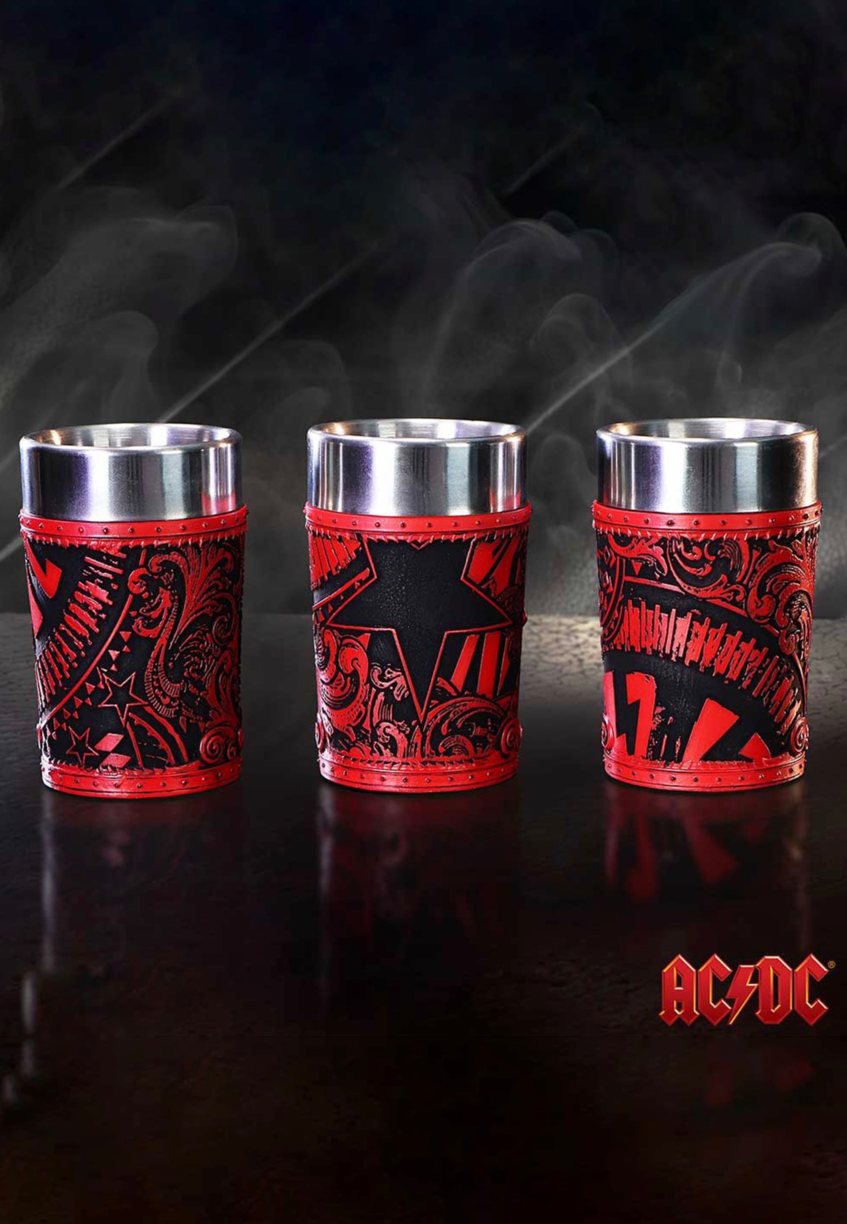 AC/DC - Logo Shot - Glass Set | Neutral-Image