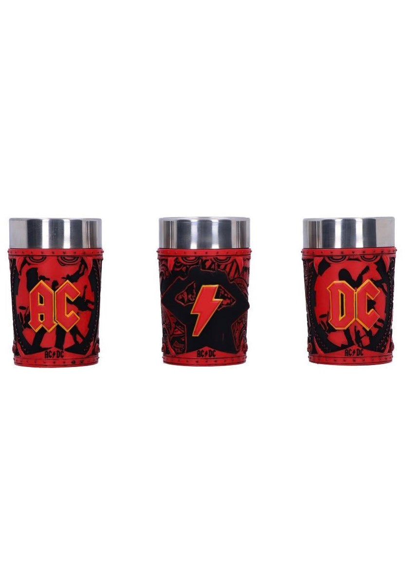 AC/DC - Logo Shot - Glass Set | Neutral-Image