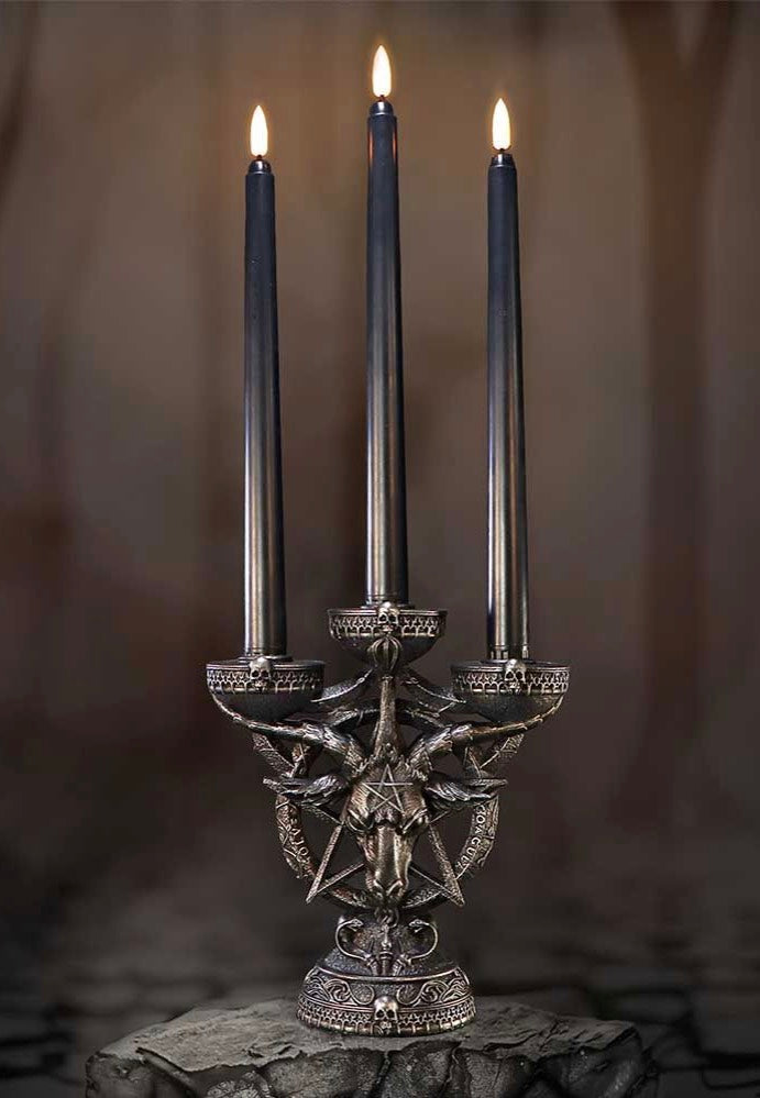 Nemesis Now - Baphomet's Radiance - Candleholder | Neutral-Image