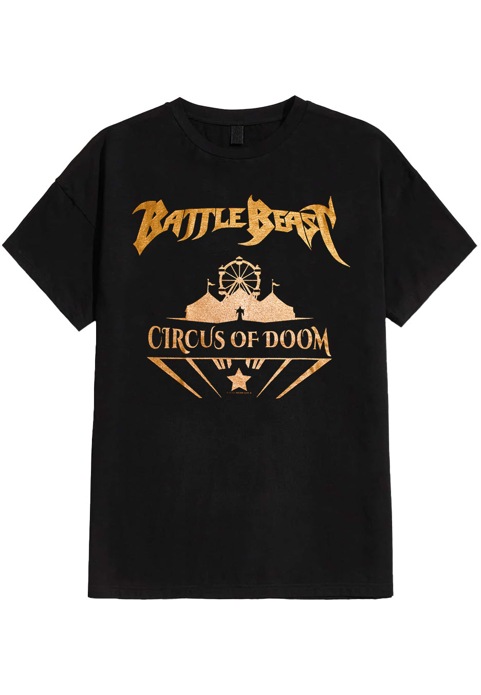 美品 BATTLE BEAST バトルビースト 2019ツアーTシャツ