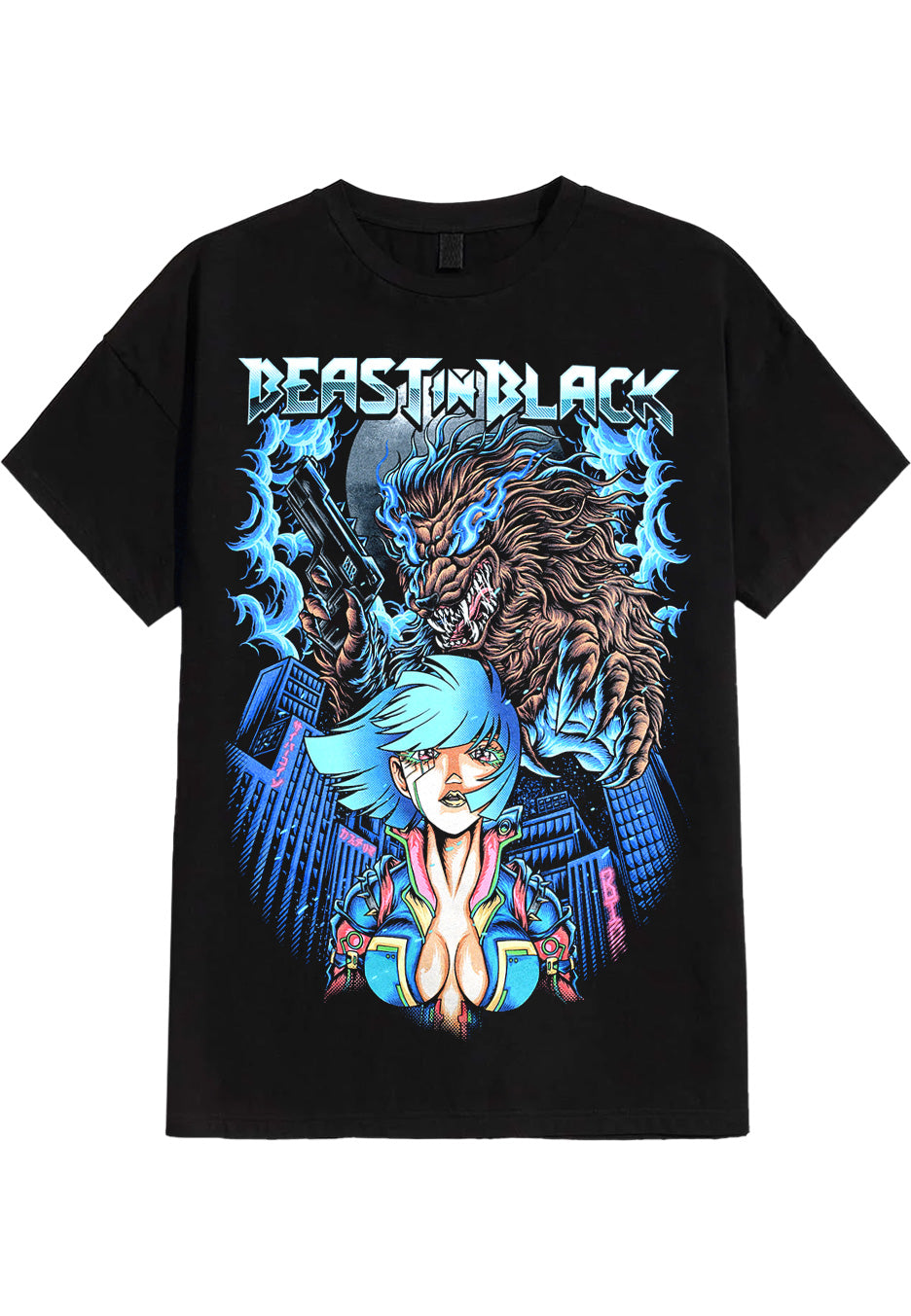 Beast In Black - Moonlight Rendezvous - T-Shirt | Neutral-Image