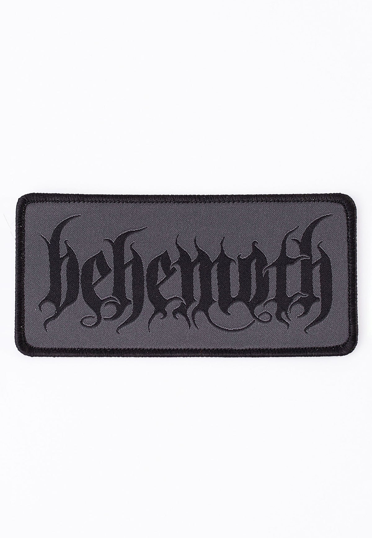 Behemoth Black Logo Patch