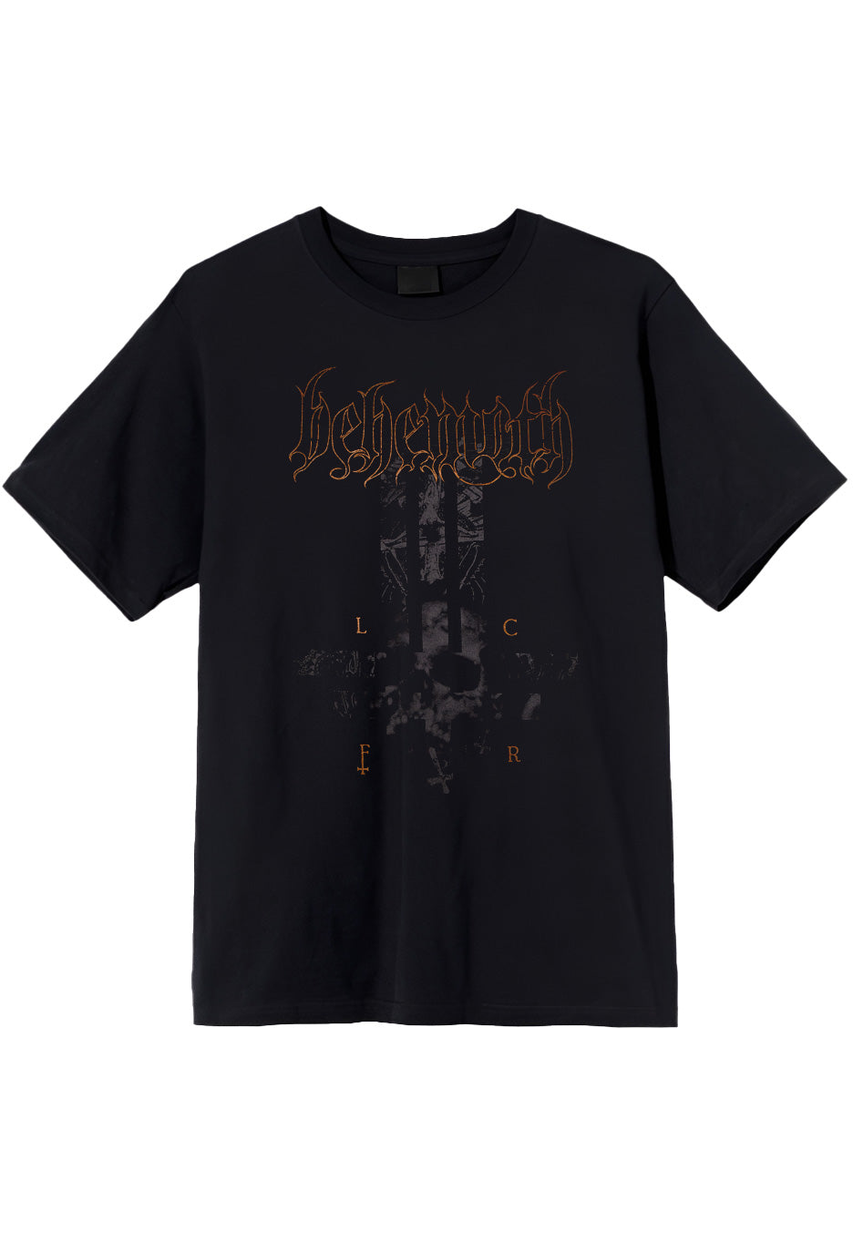 Behemoth - LCFR Cross - T-Shirt | Neutral-Image