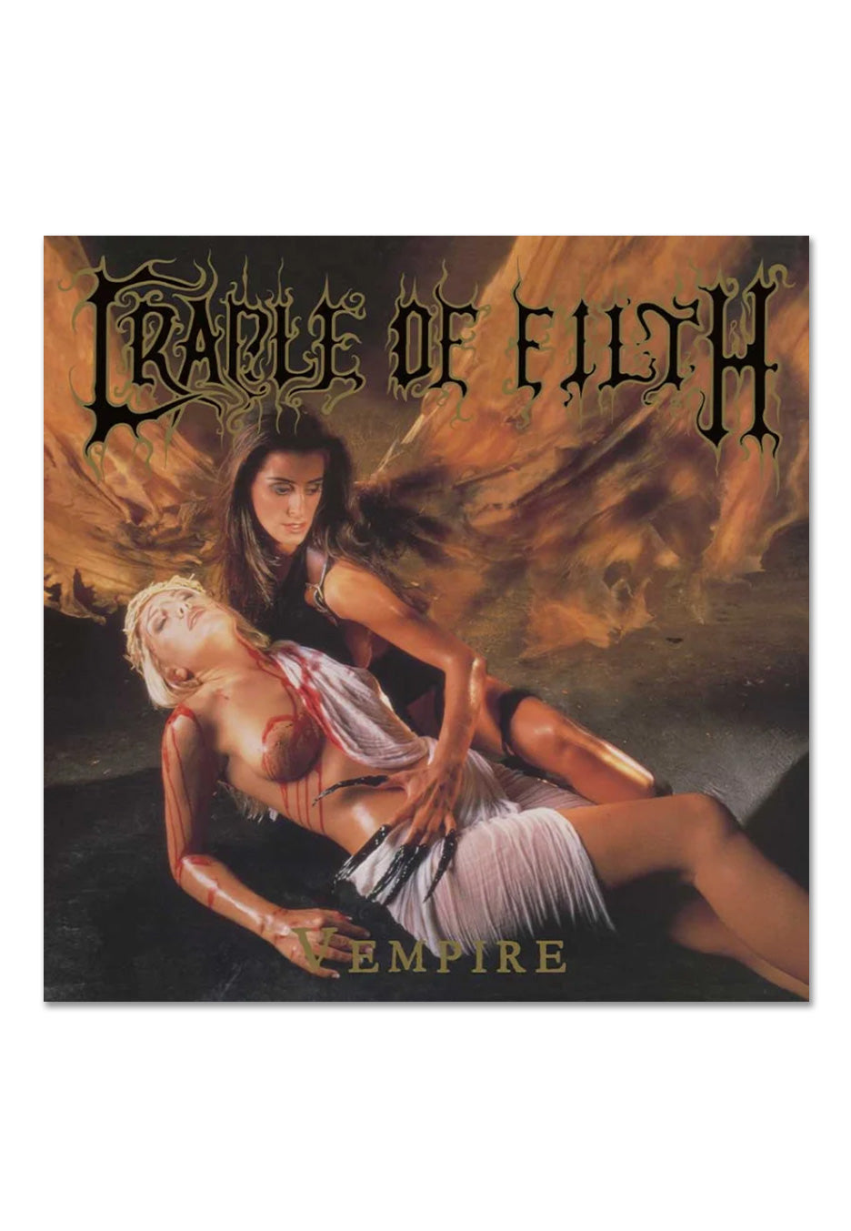 Cradle Of Filth - VEmpire, Or Dark Faerytales In Phallustein Ltd. Black/Wheat - Marbled Vinyl | Neutral-Image