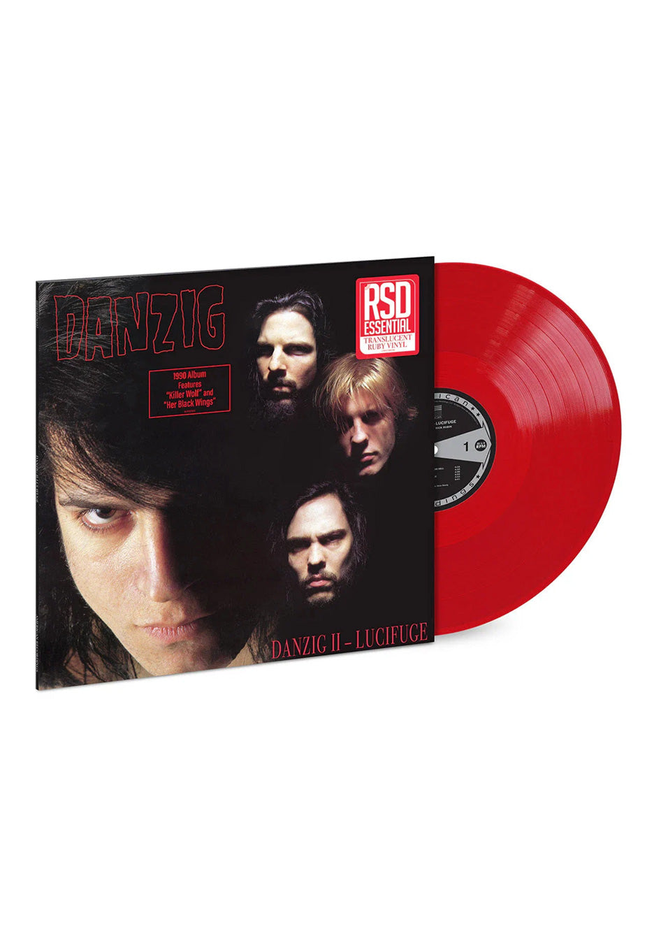 Danzig II Lucifuge Ruby Red Colored Vinyl