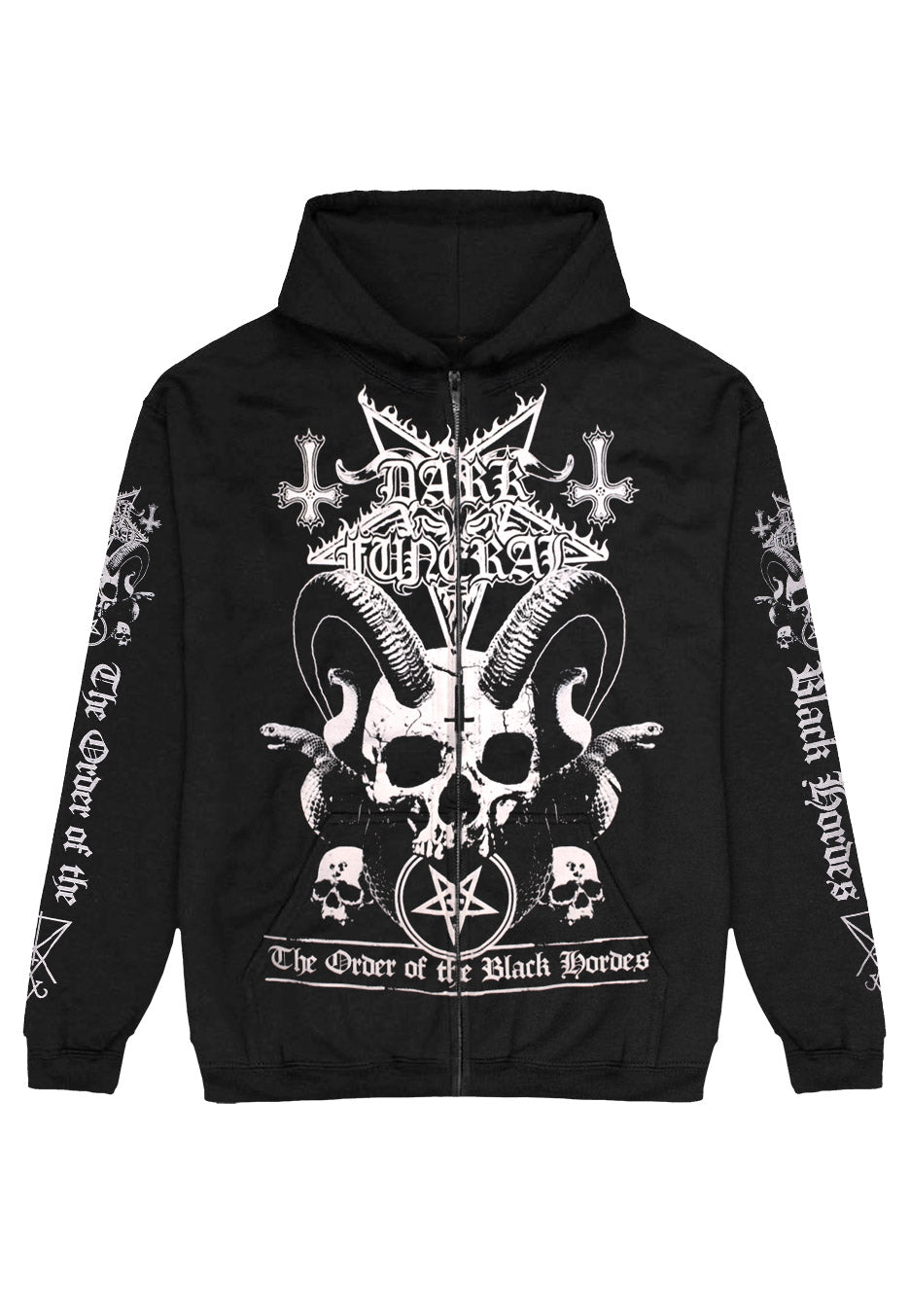 Dark Funeral Order Of The Black Hordes Zipper