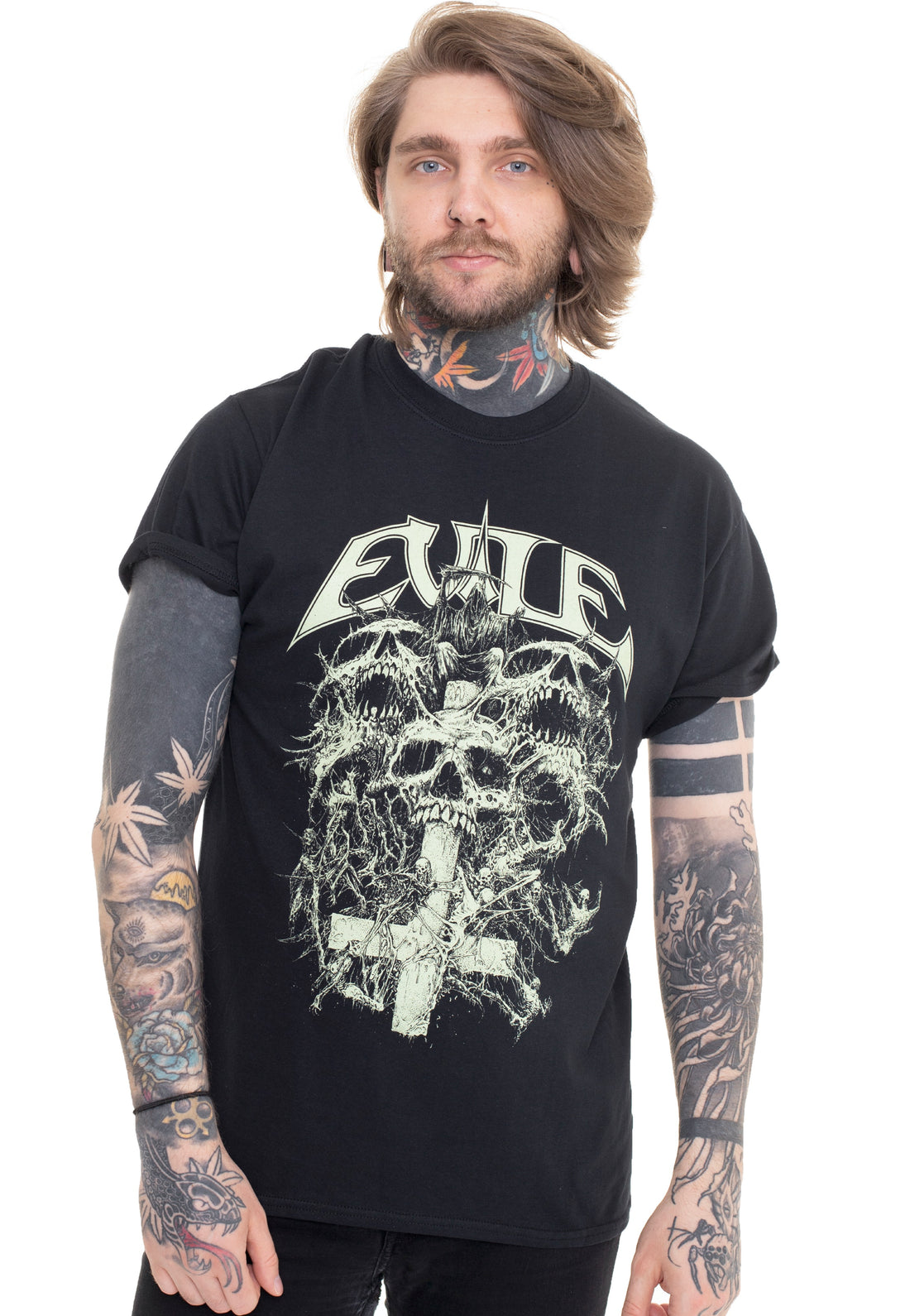 Evile - Riddick Skull - T-Shirt | AFM Records