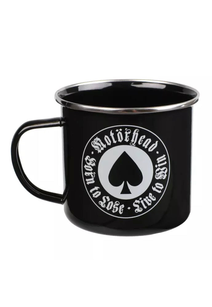 Motörhead Born To Lose Enamel Mug