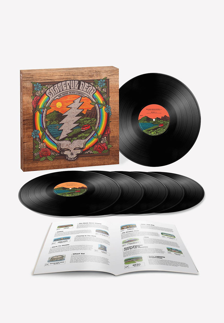 Grateful Dead - The Music Never Stopped (Deluxe Edition) - 6 Vinyl | Neutral-Image