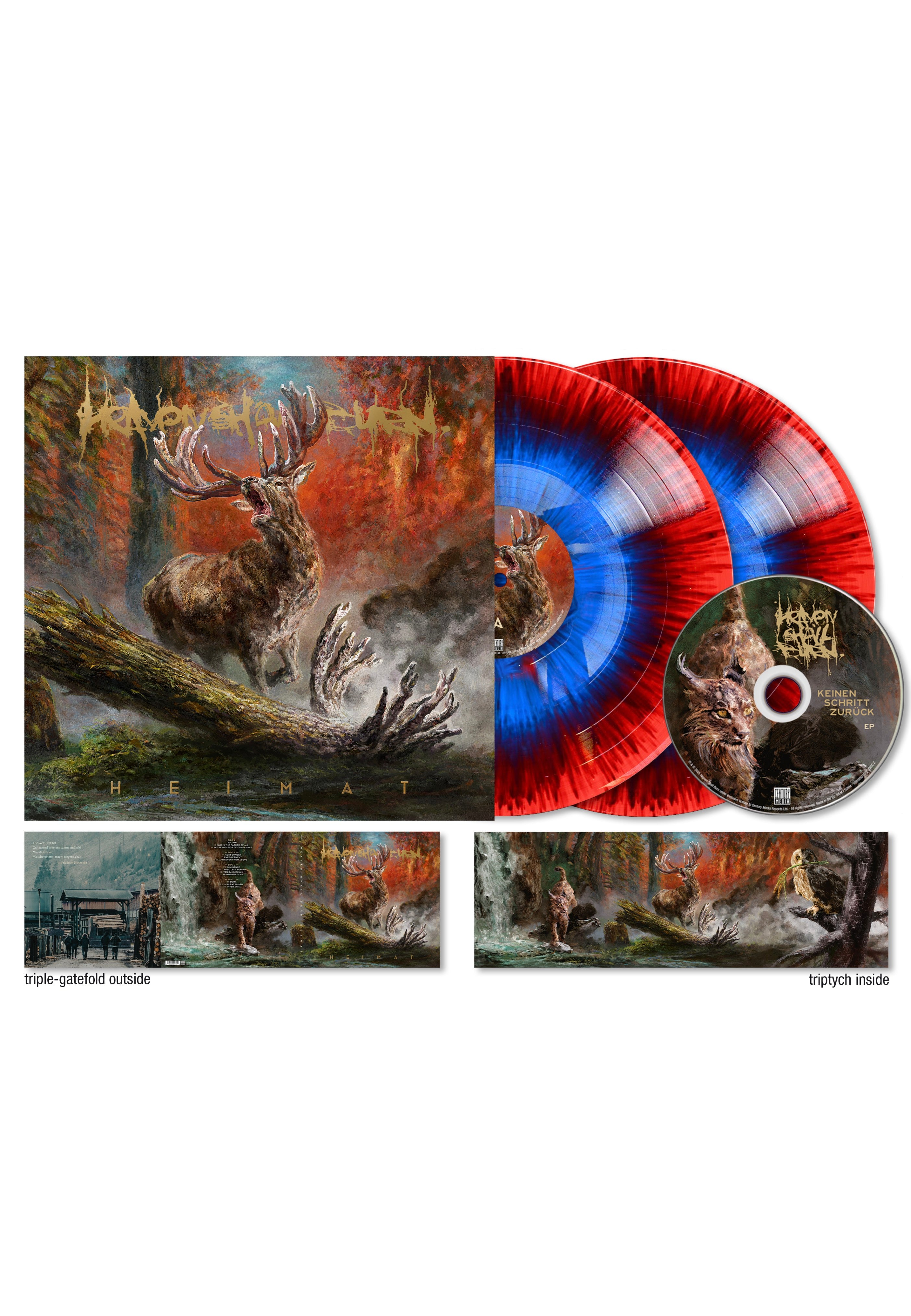 Heaven Shall Burn - Heimat Ltd. Deluxe - Splattered 2 Vinyl + CD | Neutral-Image