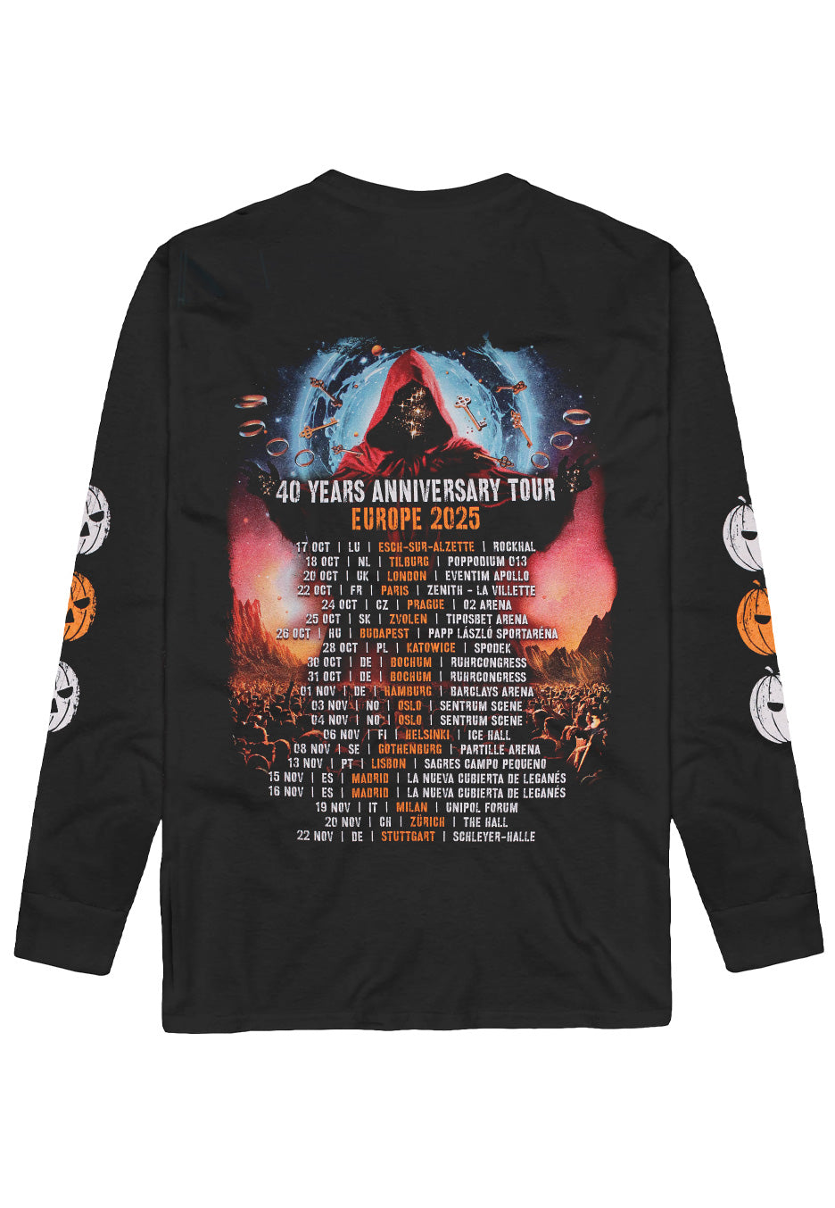 Helloween - Keeper 40 Years Tour - Longsleeve | Neutral-Image