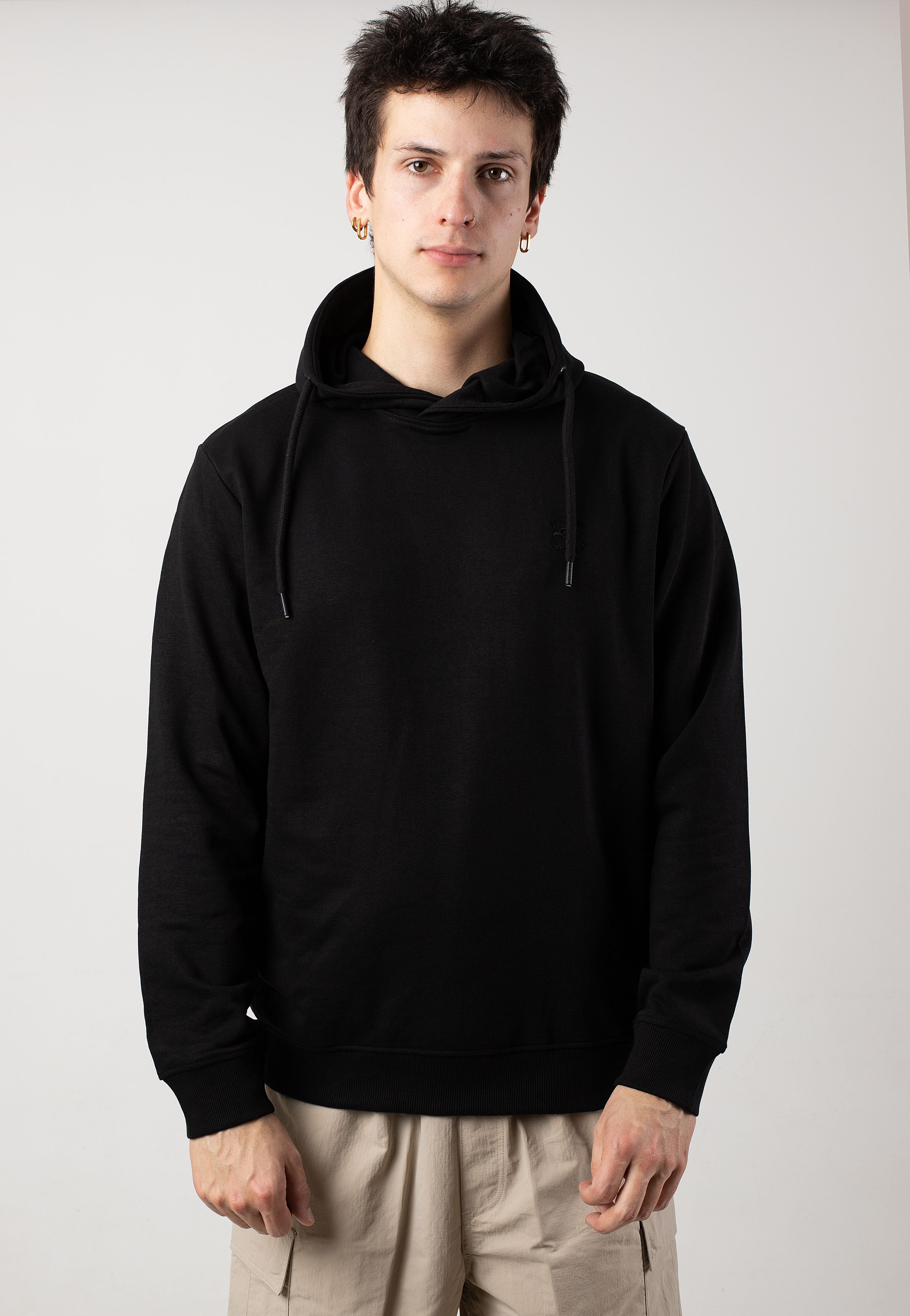 Indicode - Wilkins Black - Hoodie | Men-Image