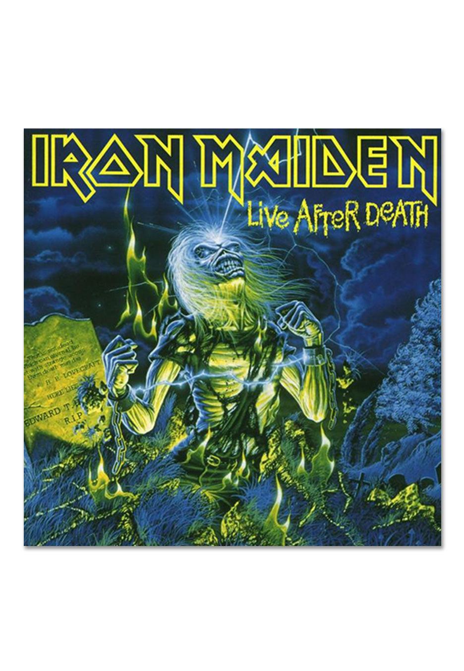 Iron Maiden - Live After Death (40th Anniversary) Ltd. Blue & Yellow -