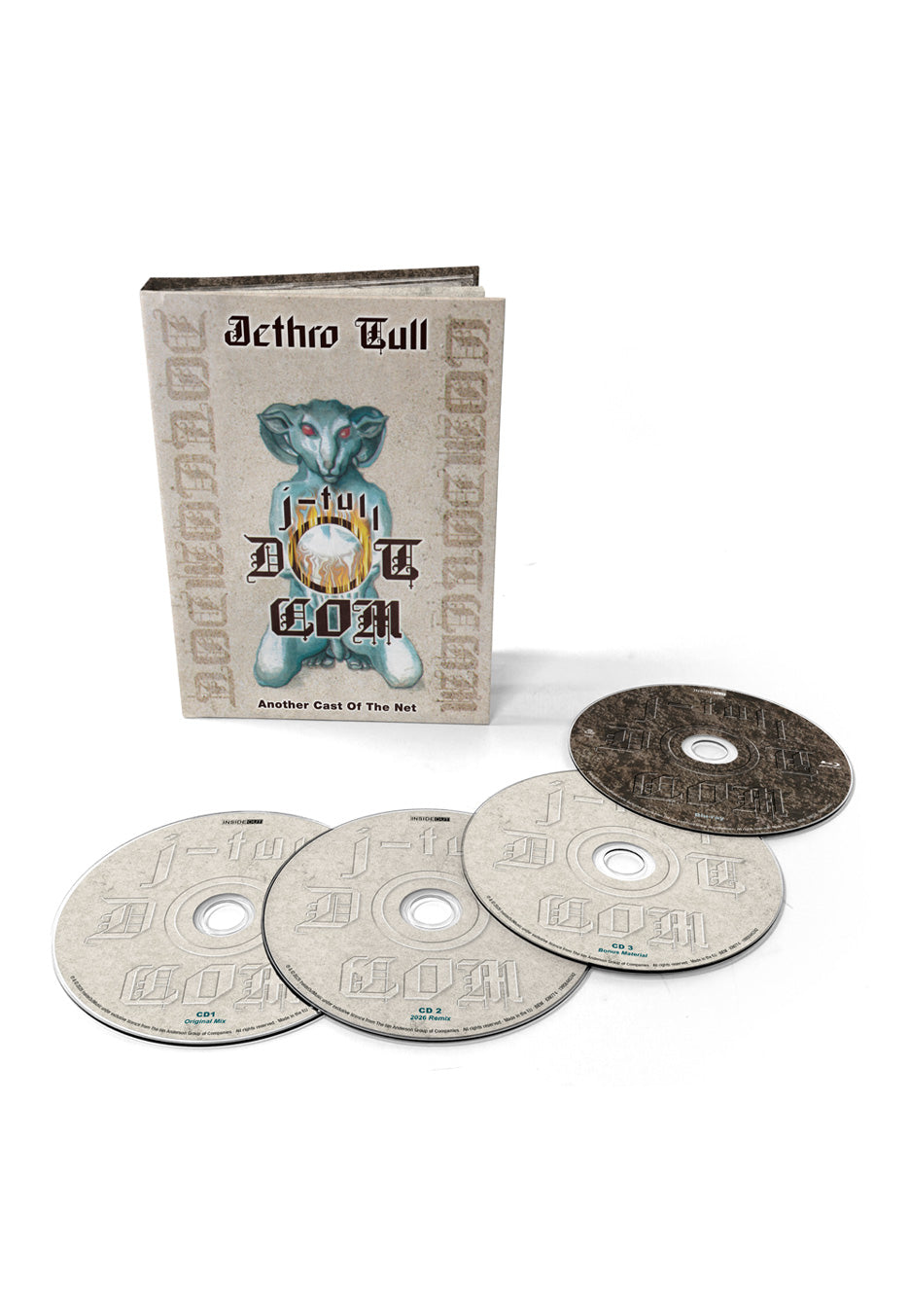 Jethro Tull J-Tull Dot Com: Another Cast Of The Net Ltd. Deluxe 3 CD + Blu-ray Mediabook