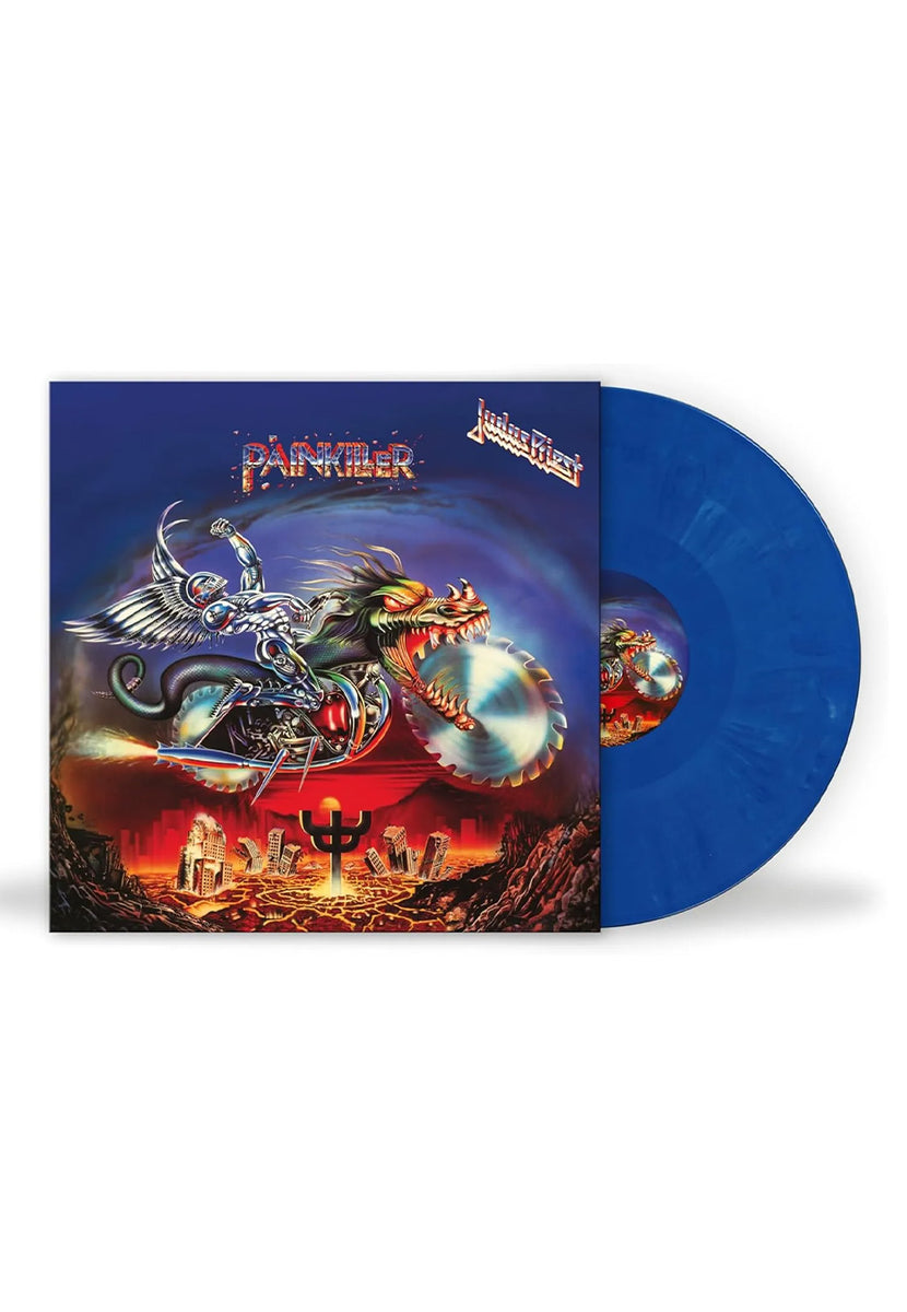 Judas Priest - Painkiller Blue & White - Marbled Vinyl
