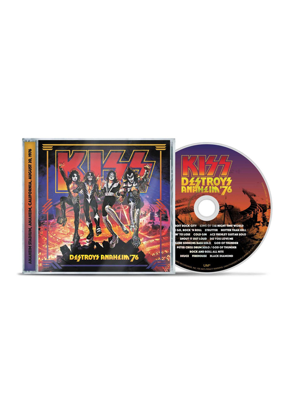 Kiss Destroyer Anaheim '76 CD