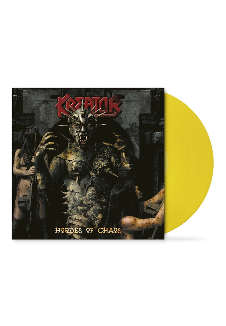 Kreator Hordes Of Chaos (Remastered) Ltd. Transparent Yellow Colored Vinyl