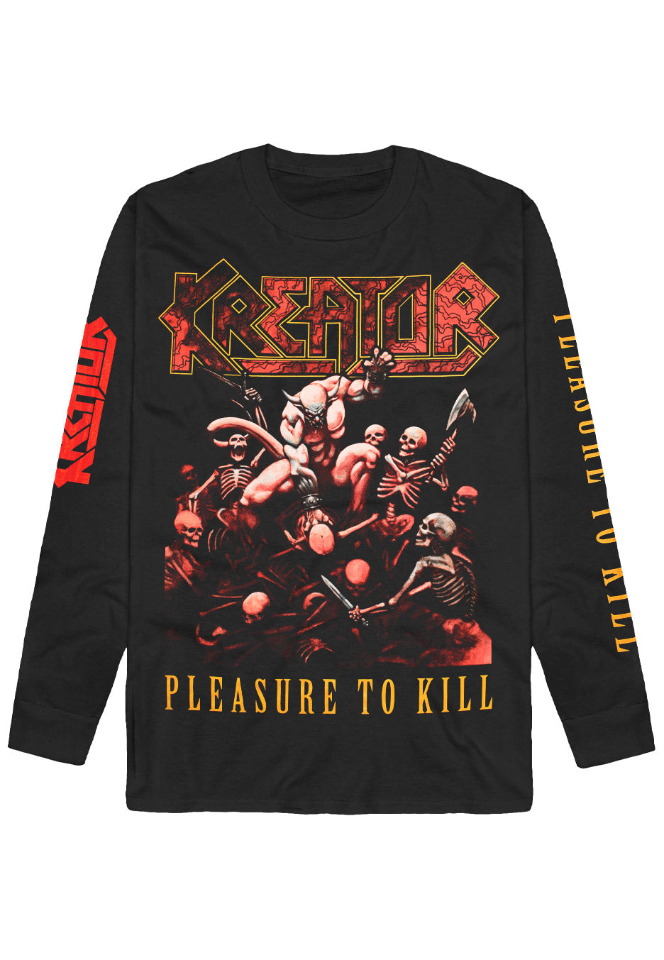 Kreator - Pleasure To Kill - Longsleeve | Neutral-Image