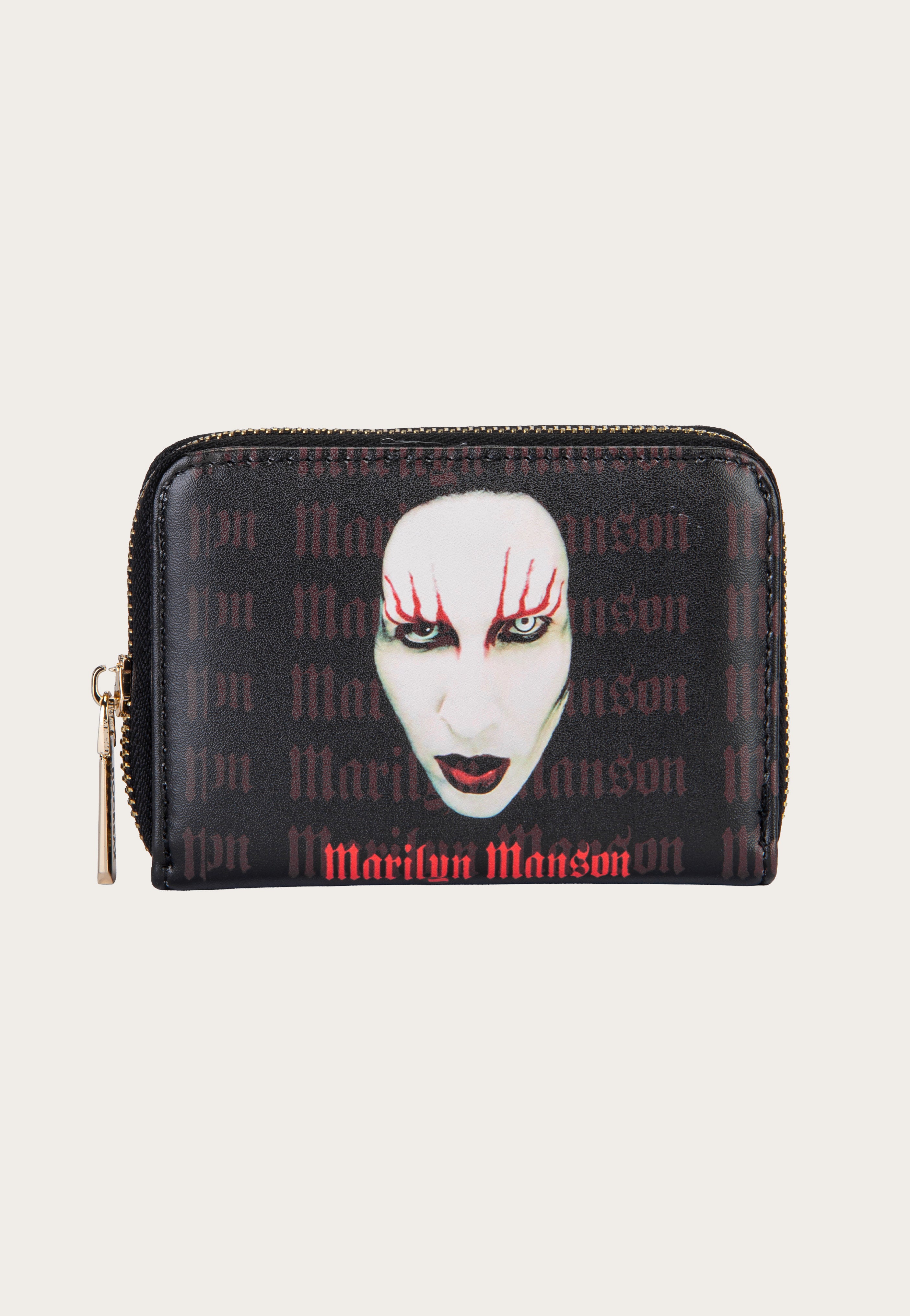 Marilyn Manson - Logo / Red Lips - Wallet | Neutral-Image