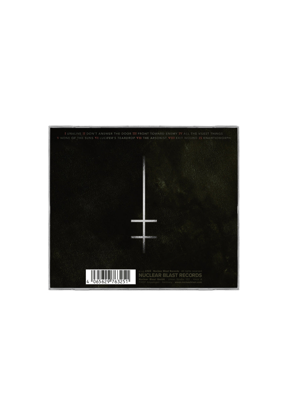 Marilyn Manson One Assassination Under God Chapter 2 CD