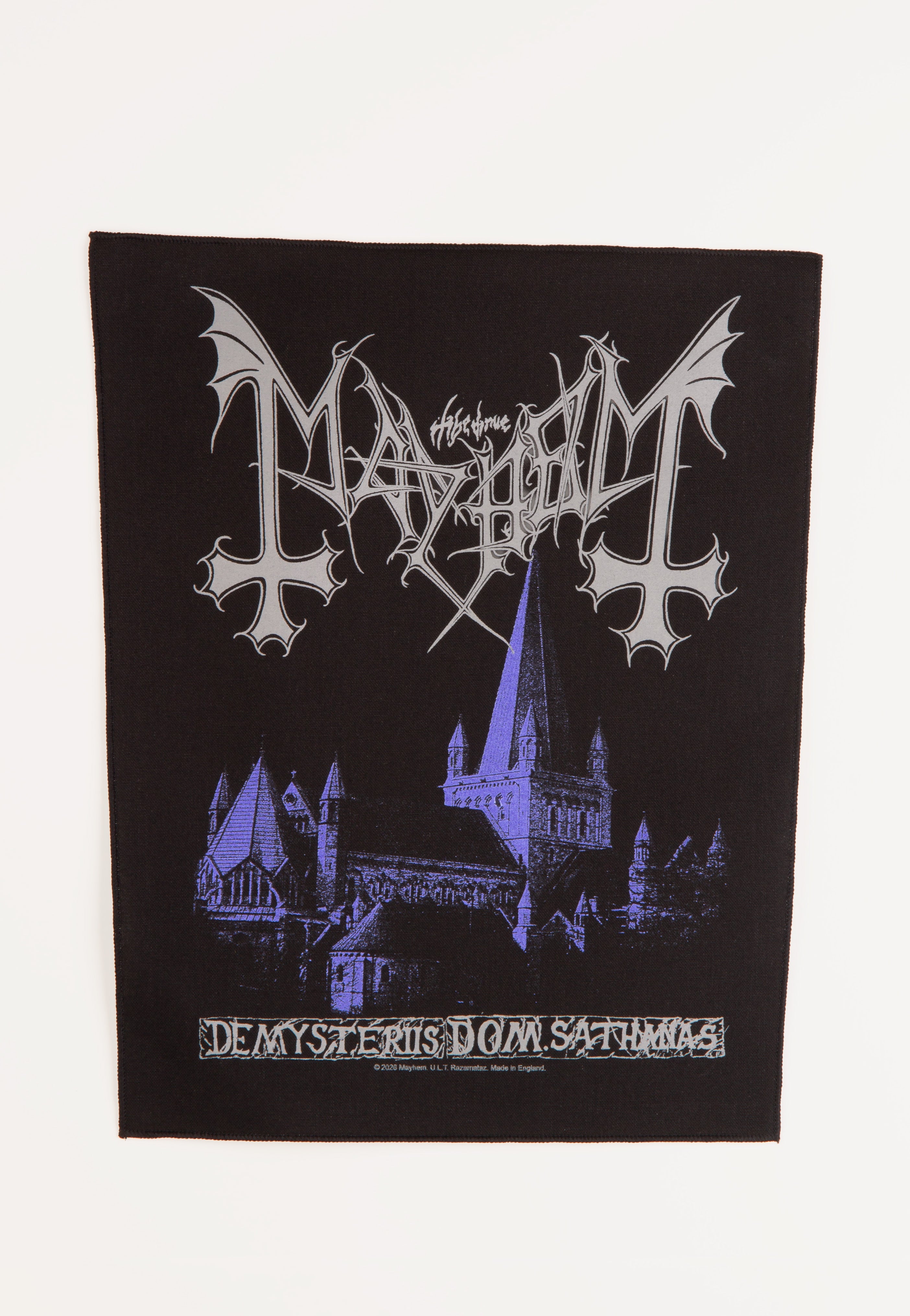 Mayhem - De Mysteriis Dom Sathanas - Backpatch | AFM Records