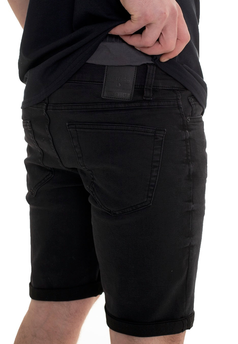 Only & Sons - Ply Life Reg Black - Shorts | Men-Image