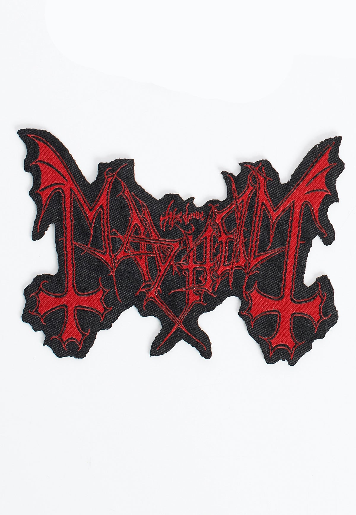 Mayhem Logo Cut Out Patch